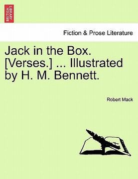 portada jack in the box. [verses.] ... illustrated by h. m. bennett. (en Inglés)