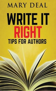 portada Write It Right: Tips For Authors 