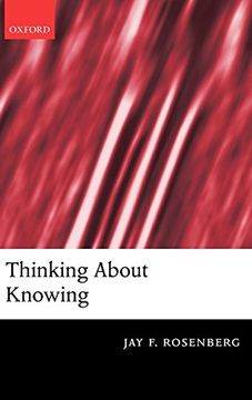 portada Thinking About Knowing 