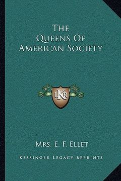 portada the queens of american society (en Inglés)