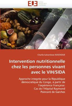 portada Intervention Nutritionnelle Chez Les Personnes Vivant Avec Le Vih/Sida