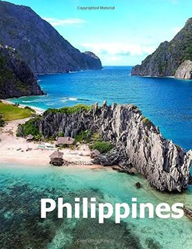 portada Philippines: Coffee Table Photography Travel Picture Book Album of an Island Country in Southeast Asia and Manila City Large Size Photos Cover (en Inglés)