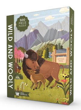 portada Wild and Wooly Puzzle 500 Piece (in English)