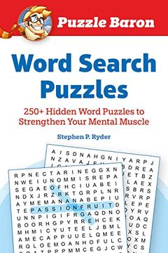 portada Puzzle Baron's Word Search Puzzles: 250+ Hidden Word Puzzles to Strengthen Your Mental Muscle
