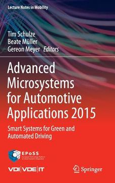 portada Advanced Microsystems for Automotive Applications 2015: Smart Systems for Green and Automated Driving (in English)