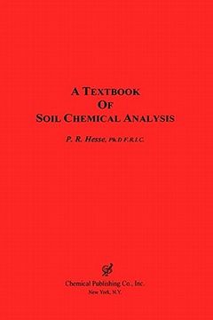 portada a textbook of soil chemical analysis (en Inglés)
