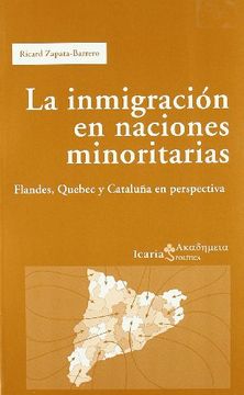 portada INMIGRACIÓN EN NACIONES MINORITARIAS (in Spanish)