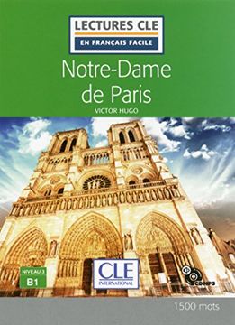 portada Notre-Dame de Paris - Livre + cd mp3 (en Francés)