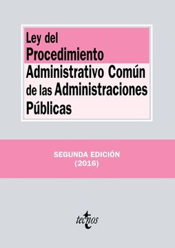 portada Ley Del Procedimiento Administrativo Común De Las Administraciones Públicas