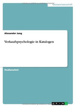 portada Verkaufspsychologie in Katalogen (German Edition)
