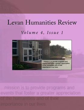 portada Levan Humanities Review, Volume 4, Issue 1 (in English)
