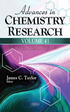 portada Advances in Chemistry Research: Volume 41 (en Inglés)