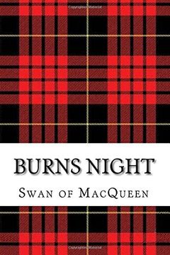 portada Burns Night: Twenty Tunes for the Bagpipes and Practice Chanter: Volume 6 (The Swan of MacQueen Bagpipe Collection) (in English)