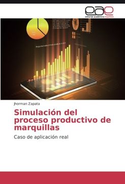 portada Simulación del proceso productivo de marquillas: Caso de aplicación real (Spanish Edition)