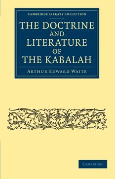 portada The Doctrine and Literature of the Kabalah (Cambridge Library Collection - Spiritualism and Esoteric Knowledge) (en Inglés)
