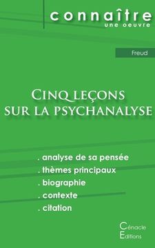 portada Fiche de lecture Cinq leçons sur la psychanalyse de Freud (analyse littéraire de référence et résumé complet) 