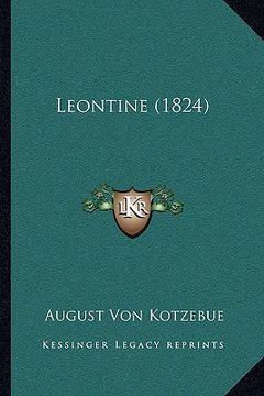 portada leontine (1824) (en Inglés)