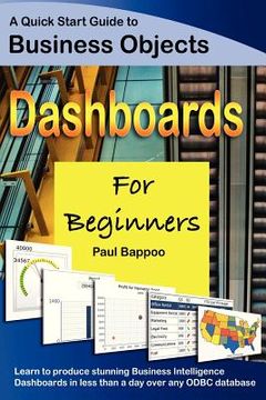 portada business objects dashboards for beginners (en Inglés)