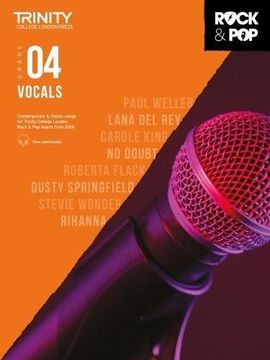 portada Trinity College London Rock & pop 2018 Vocals Grade 4 (Trinity Rock & pop 2018) (en Inglés)