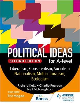 portada Political Ideas for a Level. Liberalism, Socialism, Conservatism, Multiculturalism, Nationalism, Ecologism