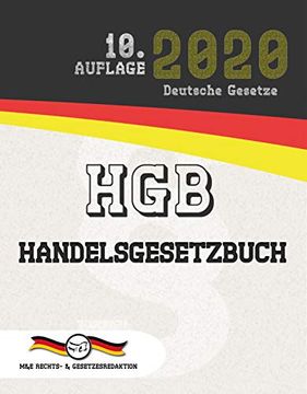 portada Hgb - Handelsgesetzbuch (Aktuelle Gesetze 2020) (en Alemán)