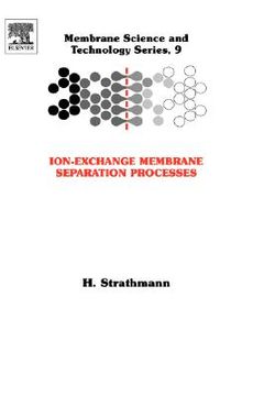 portada ion-exchange membrane separation processes (en Inglés)