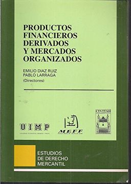 portada Productos Financieros Derivados y Mercados Organizados