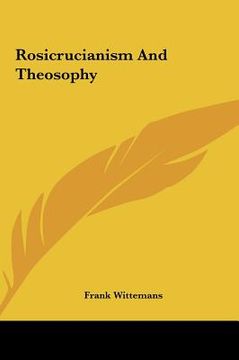 portada rosicrucianism and theosophy (en Inglés)