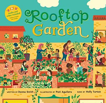 portada Rooftop Garden (Barefoot Books Singalongs) (en Inglés)