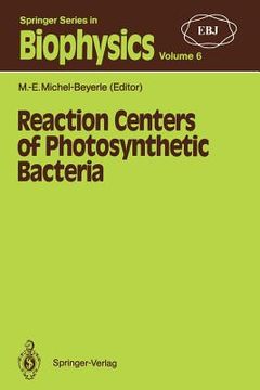 portada reaction centers of photosynthetic bacteria: feldafing-ii-meeting (en Inglés)
