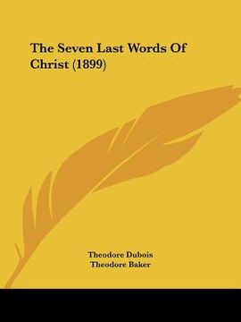 portada the seven last words of christ (1899)