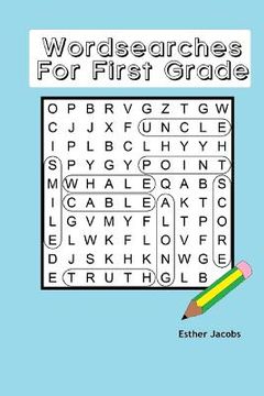 portada Wordsearches For First Grade (en Inglés)