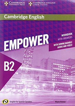 portada Cambridge English Empower for Spanish Speakers b2 Workbook With Answers, With Downloadable Audio and Video (in English)
