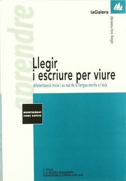 portada Llegir i escriure per viure (Deixeu-los llegir) (in Catalá)