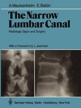 portada the narrow lumbar canal: radiologic signs and surgery (in English)