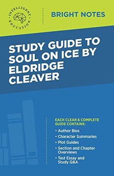 portada Study Guide to Soul on ice by Eldridge Cleaver (Bright Notes) (en Inglés)