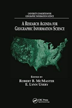 portada A Research Agenda for Geographic Information Science: University Consortium for Geographic Information Science (Section E--Nutritional Disorders) (en Inglés)