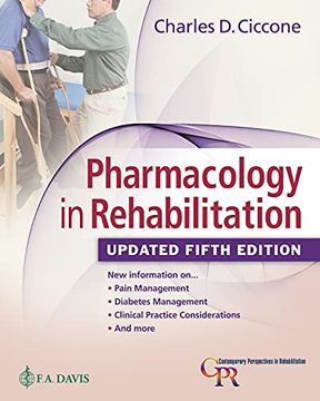 portada Pharmacology in Rehabilitation, Updated 5th Edition (in English)