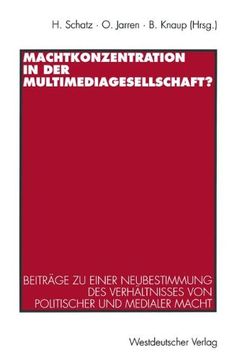 portada Machtkonzentration in der Multimediagesellschaft?