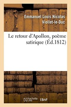portada Le Retour D'Apollon, Poeme Satirique (Litterature) (French Edition)