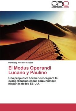 portada El Modus Operandi Lucano y Paulino