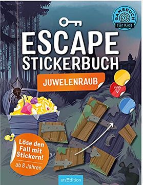 portada Escape-Stickerbuch Juwelenraub (in German)