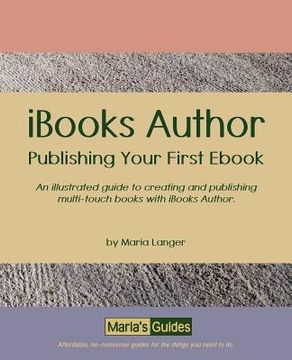 portada ibooks author: publishing your first (en Inglés)