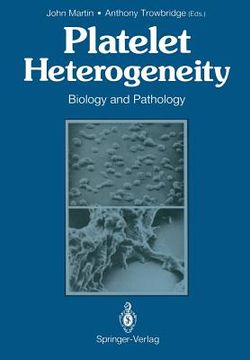 portada Platelet Heterogeneity: Biology and Pathology (en Inglés)