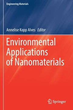 portada Environmental Applications of Nanomaterials (en Inglés)