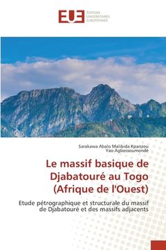 portada Le massif basique de Djabatouré au Togo (Afrique de l'Ouest) (in French)