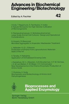 portada Bioprocesses and Applied Enzymology (Advances in Biochemical Engineering/Biotechnology)