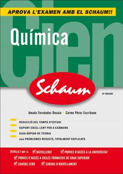 portada Cutr Quimica Schaum Selectividad - Curso Cero (Catalan) - 9788448198527 