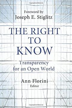 portada The Right to Know: Transparency for an Open World (en Inglés)
