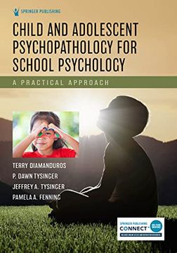 portada Child and Adolescent Psychopathology for School Psychology: A Practical Approach (en Inglés)
